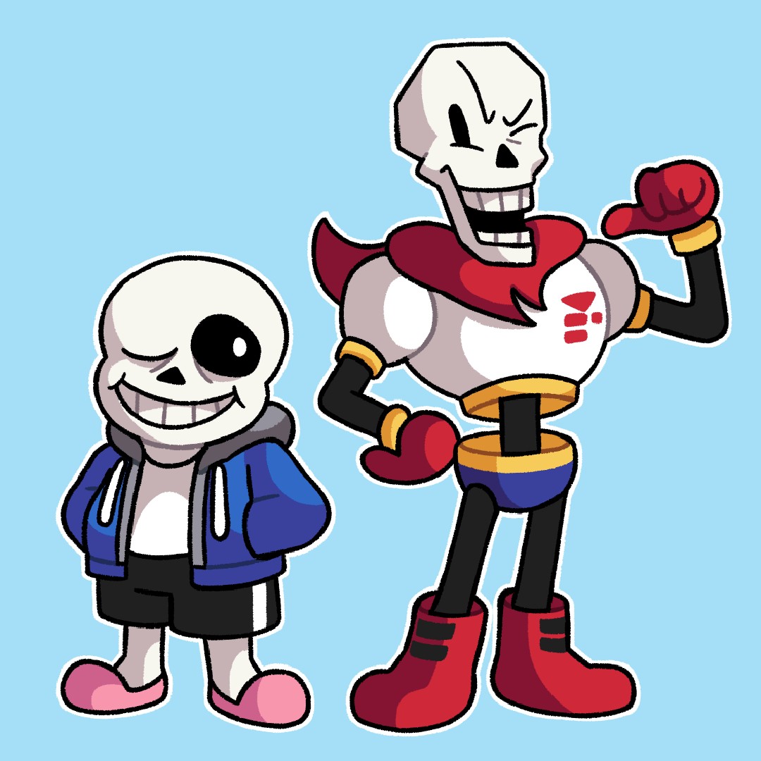 Sans and Papyrus