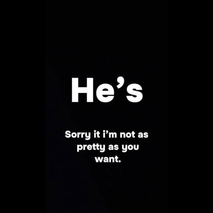 He’s🎟️