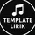 Template Lirik