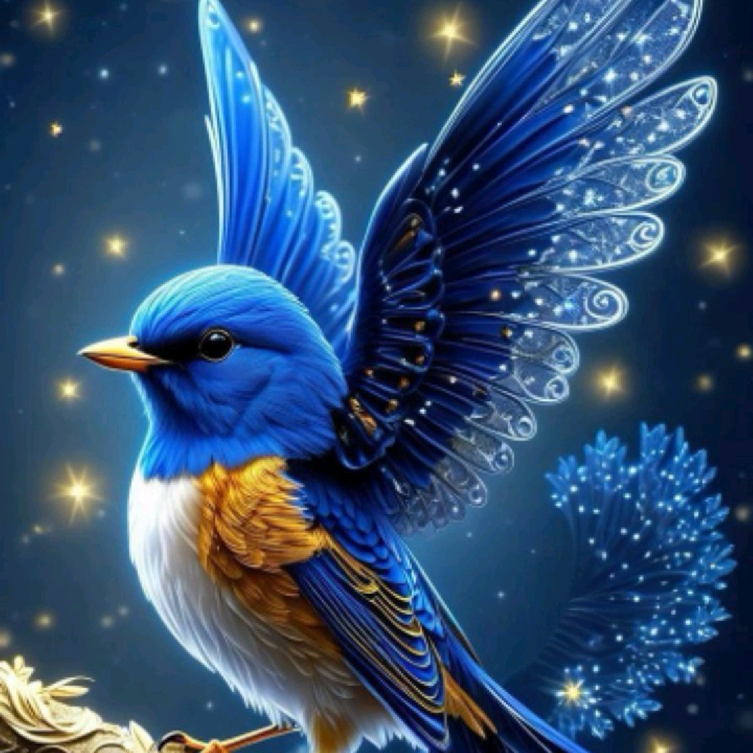 L'oiseau bleu 