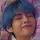 #Tae Saçını Mavi Yap