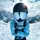 BLUE SKIER
