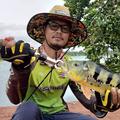 Pro bass fishing